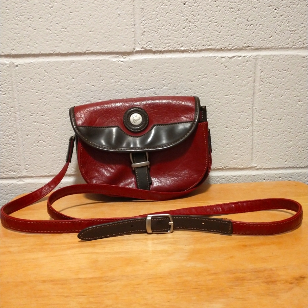 Mouflon Leather Messenger Bag Vintage